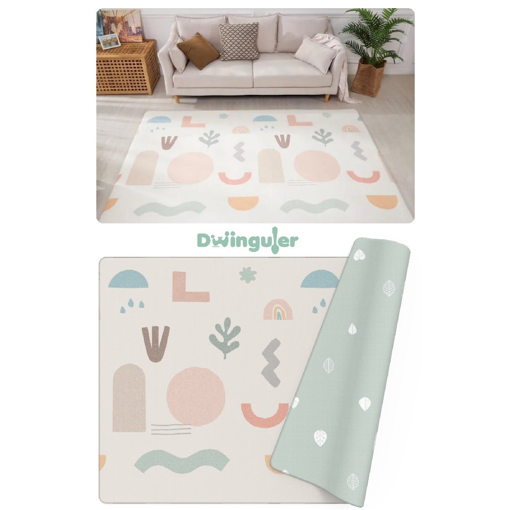 Dwinguler Scandi Collage - Premium Oyun Matı 210x 140x 1.3 cm 