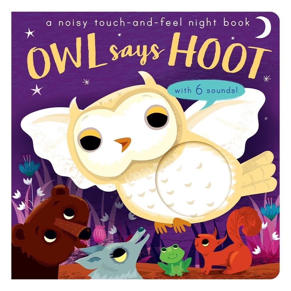 Owl Says Hoot - A Noisy Touch-and-Feel Night Book 