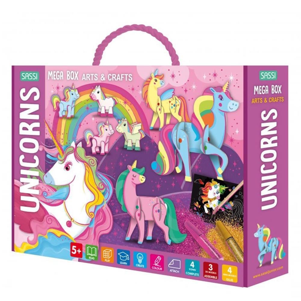 Mega Box Arts and Crafts - Unicorns 