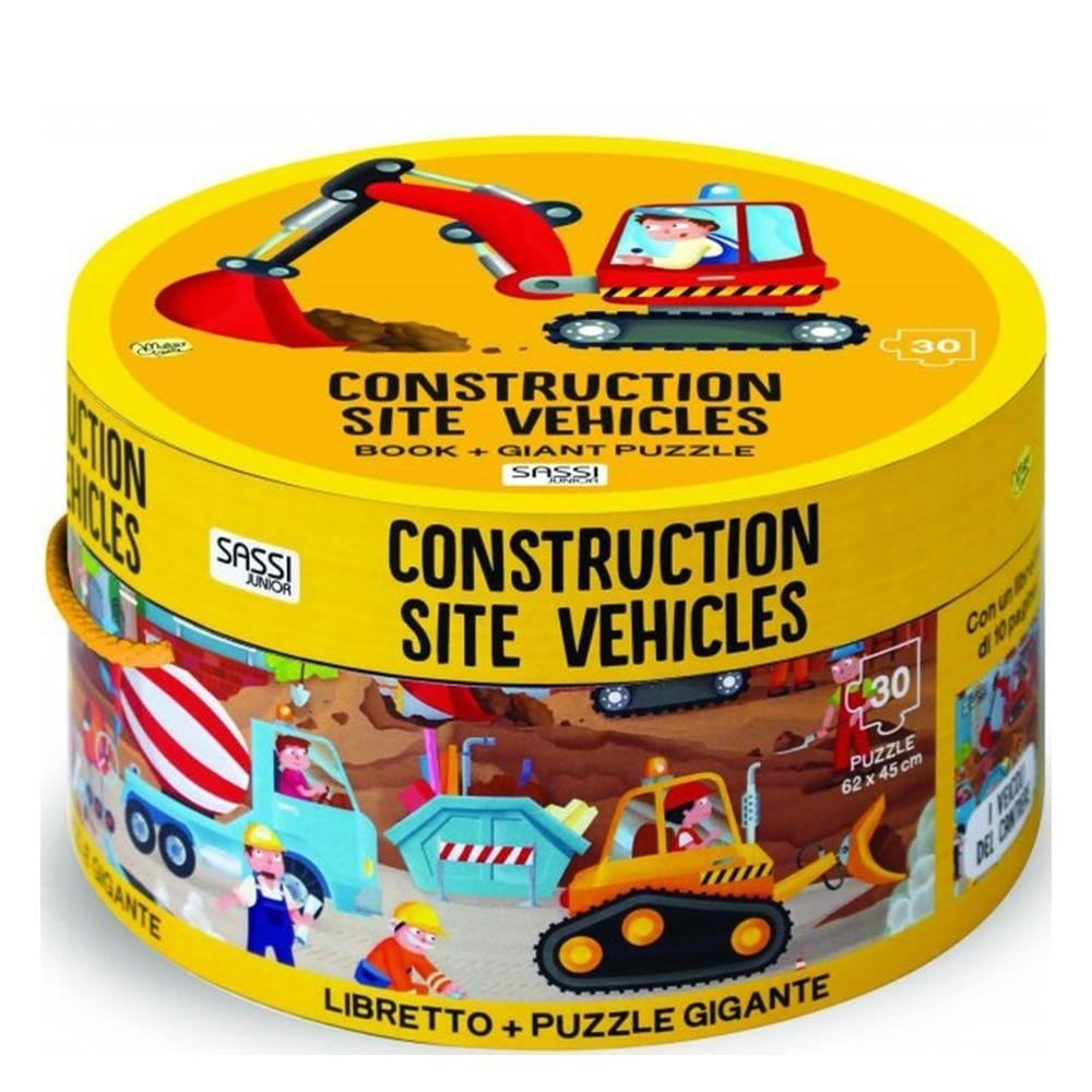 Construction Site Giant Puzzle 