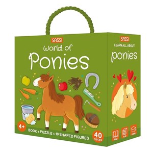 Word Of Ponies - Book and Puzzle