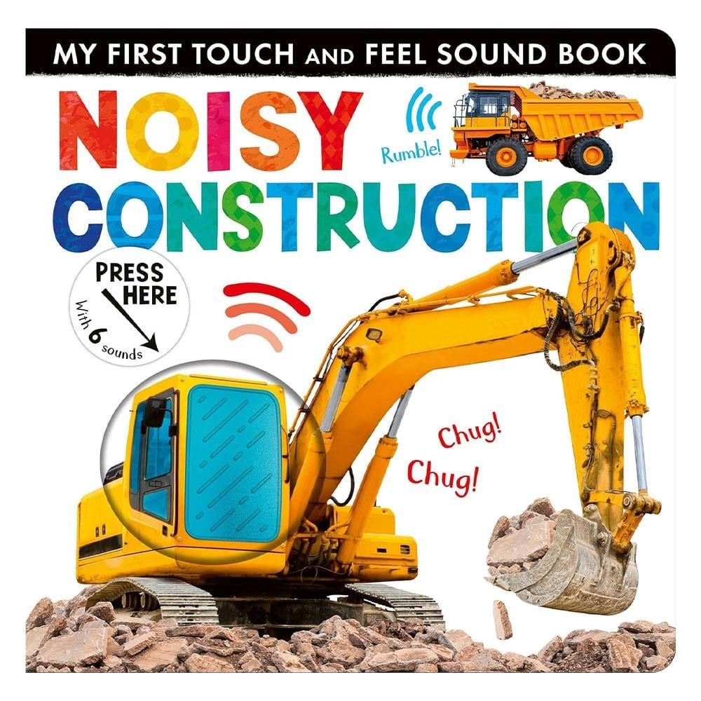 My First Touch and Feel Sound Book: Noisy Construction Eğitici Kitap 