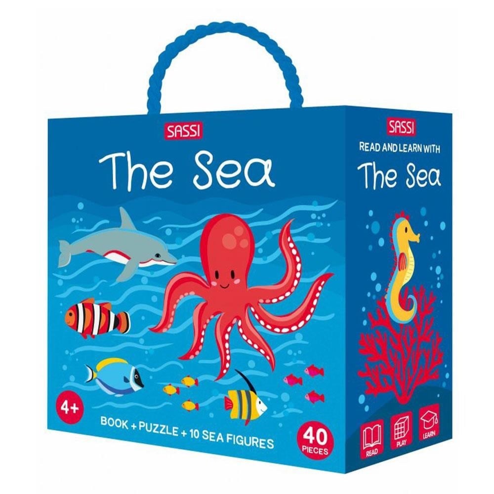 Sassi Read and Learn With the Sea - Book and Puzzle 