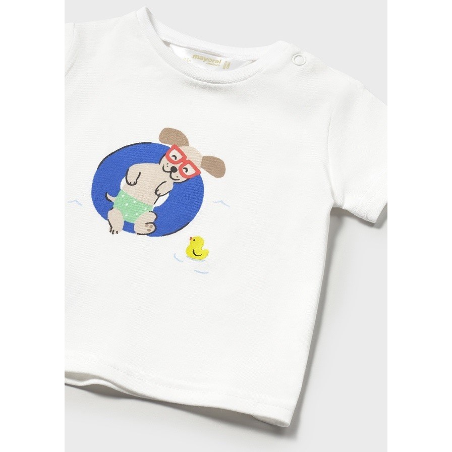 Mayoral Yazlık Erkek Bebek T-shirt Mayo 3'lü Set Sarı