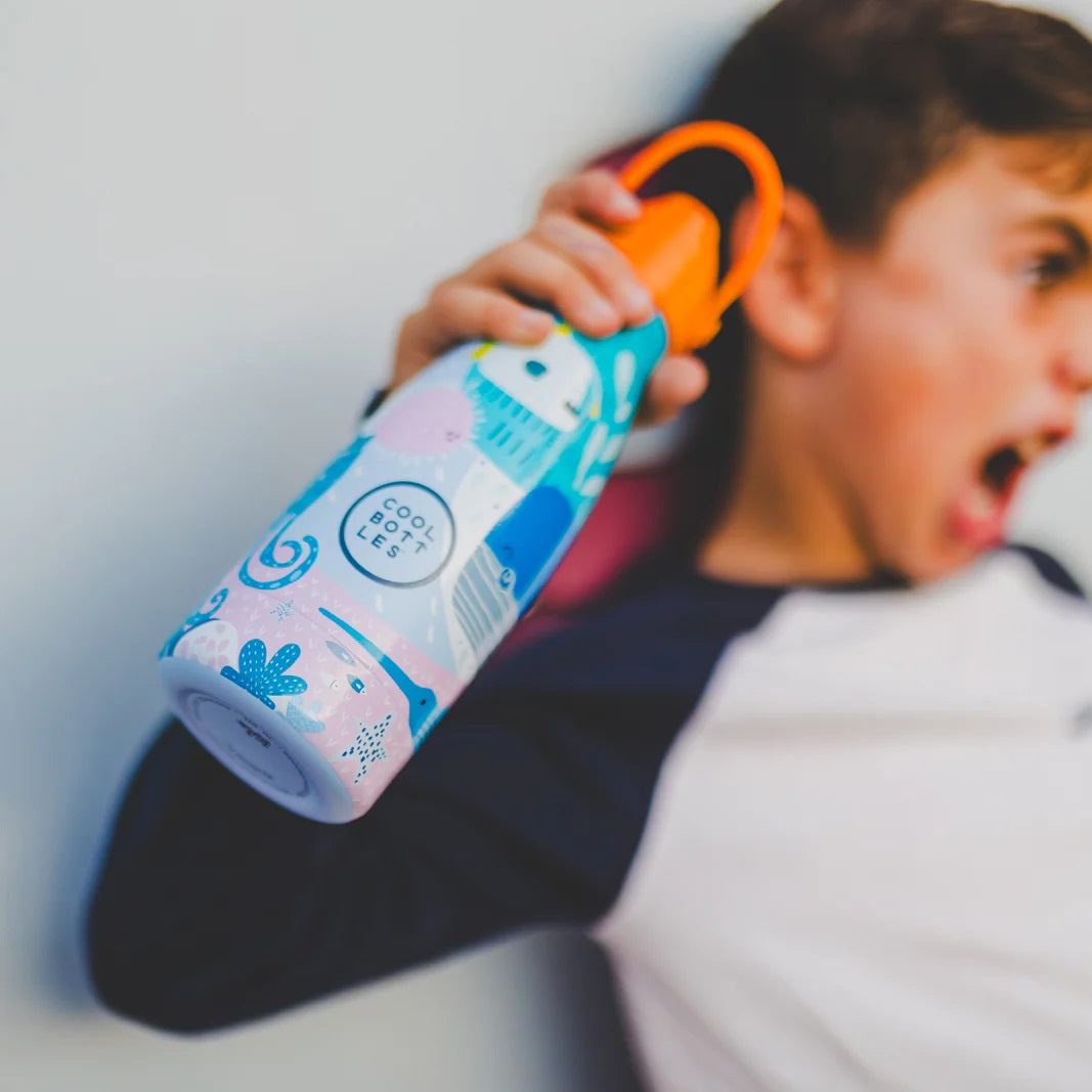 Cool Bottles Paslanmaz Çelik Suluk - The Kids Bottle Sea World 260 ml - Görsel 5