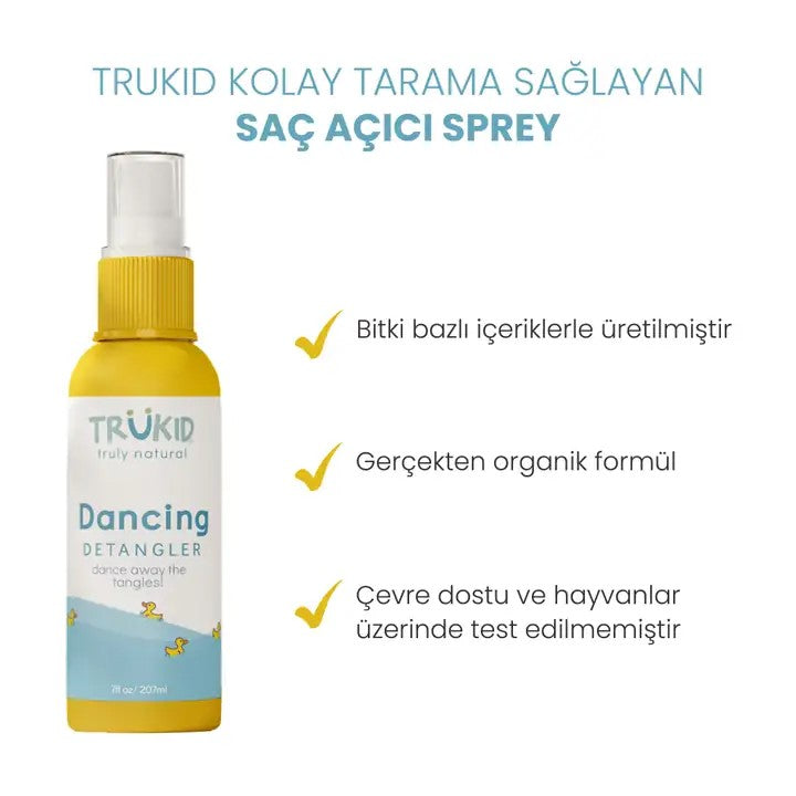 TruKid Kolay Tarama Sağlayan Saç Açıcı Sprey 207 ml