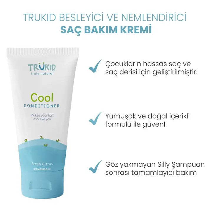 TruKid Besleyici ve Nemlendirici Saç Bakım Kremi 236.5 ml