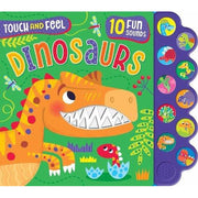 North Parade Publishing 10 Fun Sounds Touch and Feel: Dinosaurs - Eğitici Oyuncak