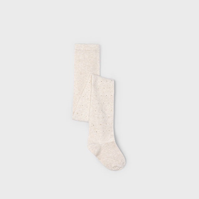 Mayoral Kışlık Kız Külotlu Çorap Bej