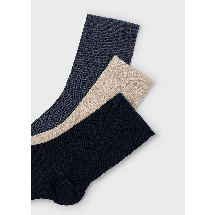 Mayoral Kışlık Erkek Çorap Üçlü Set Lacivert