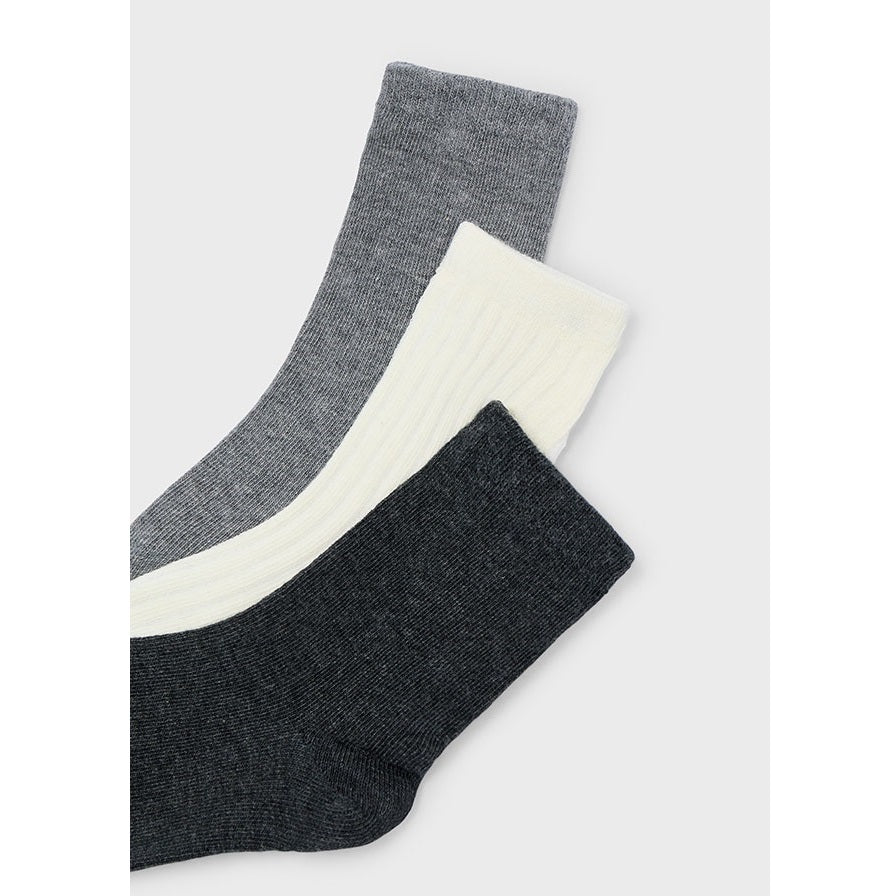 Mayoral Kışlık Erkek Çorap Üçlü Set Gri