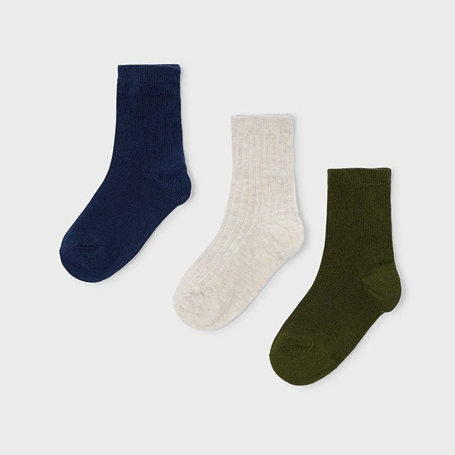 Mayoral Kışlık Erkek Çorap Üçlü Set Yeşil