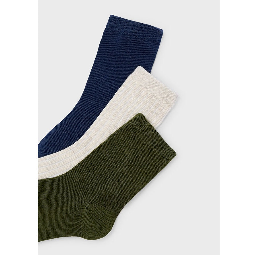 Mayoral Kışlık Erkek Çorap Üçlü Set Yeşil