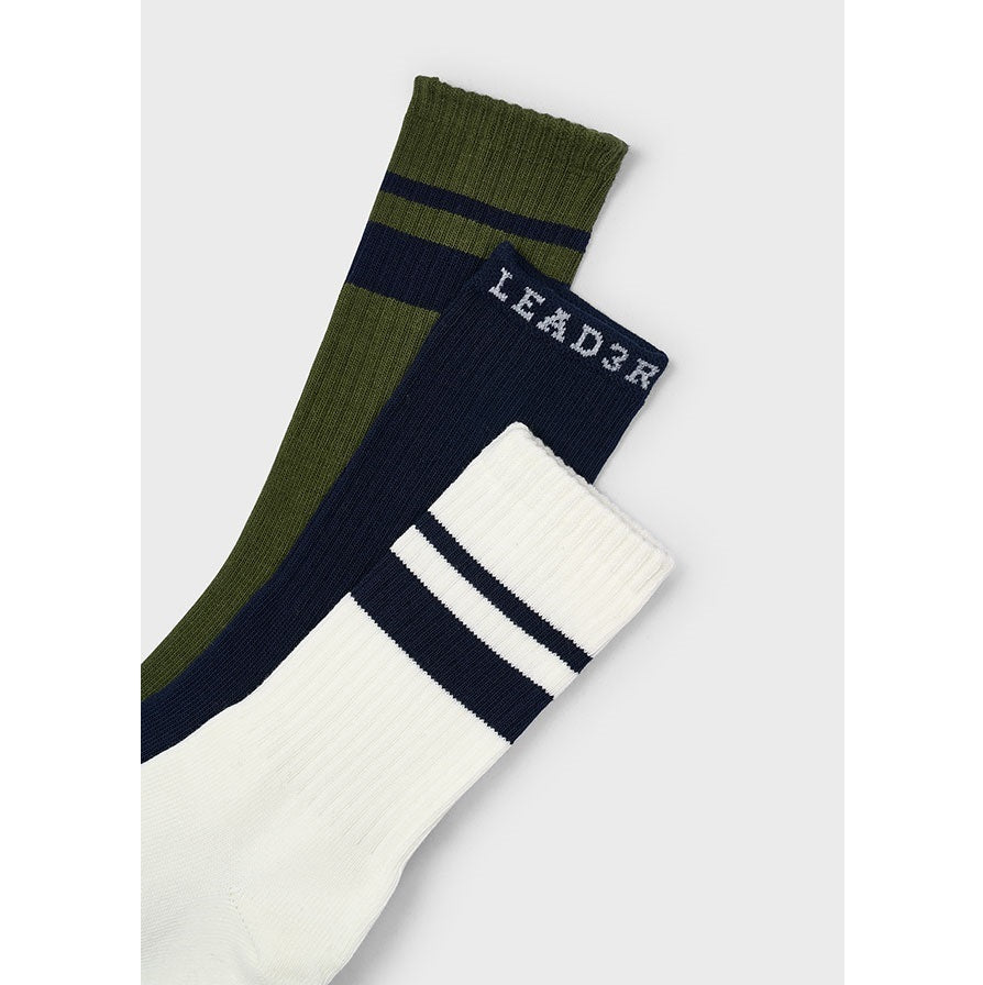 Mayoral Kışlık Erkek Çorap Üçlü Set Yeşil
