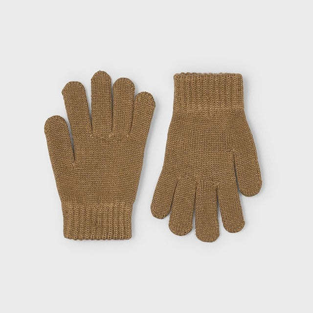 Mayoral Kışlık Erkek Örme Eldiven Kahverengi
