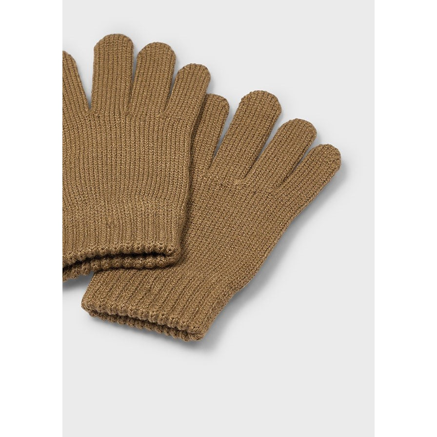 Mayoral Kışlık Erkek Örme Eldiven Kahverengi