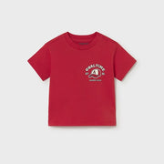 Mayoral Yazlık Erkek Bebek Kısa Kol T-shirt Kırmızı