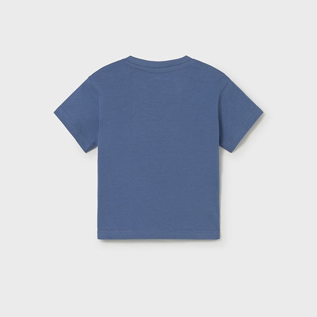 Mayoral Yazlık Erkek Bebek Kısa Kol T-shirt Mavi