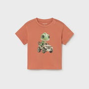 Mayoral Yazlık Erkek Bebek Kısa Kol T-shirt Turuncu