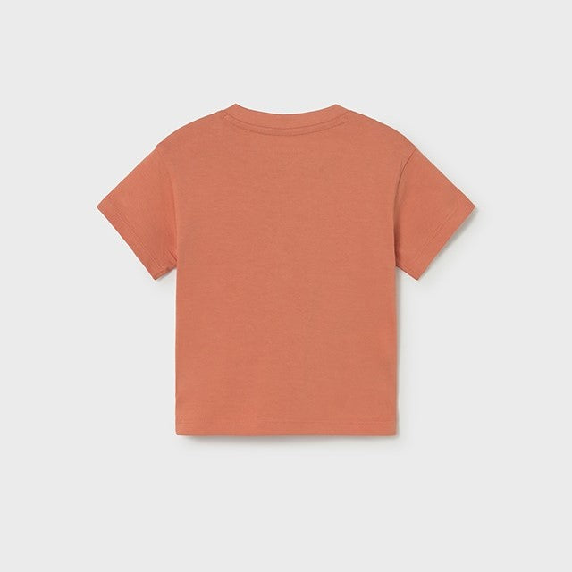 Mayoral Yazlık Erkek Bebek Kısa Kol T-shirt Turuncu