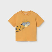 Mayoral Yazlık Erkek Bebek Kısa Kol T-shirt Turuncu