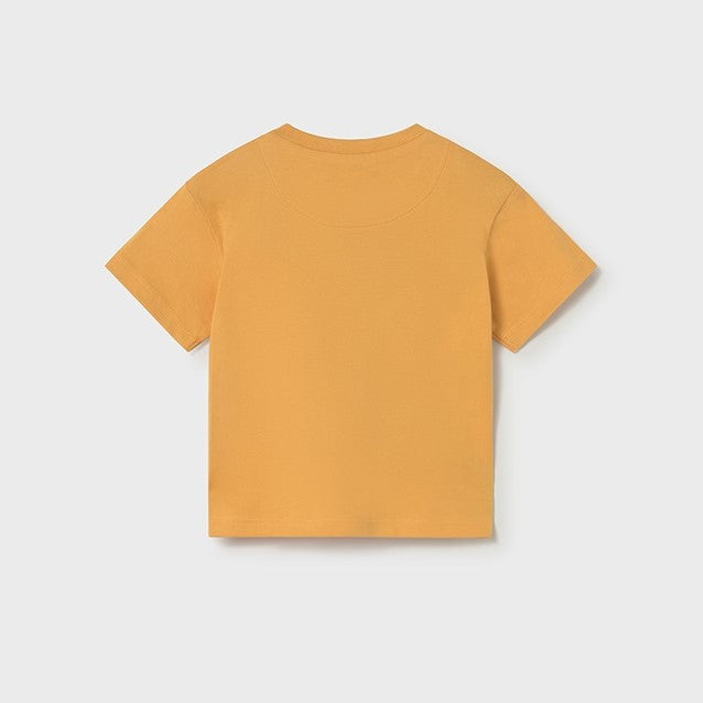 Mayoral Yazlık Erkek Bebek Kısa Kol T-shirt Turuncu