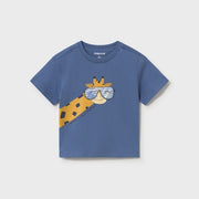 Mayoral Yazlık Erkek Bebek Kısa Kol T-shirt Mavi