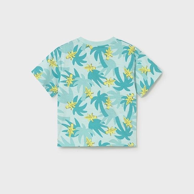 Mayoral Yazlık Erkek Bebek Kısa Kol T-shirt Mavi