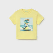 Mayoral Yazlık Erkek Bebek Kısa Kol T-shirt Sarı