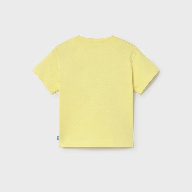 Mayoral Yazlık Erkek Bebek Kısa Kol T-shirt Sarı