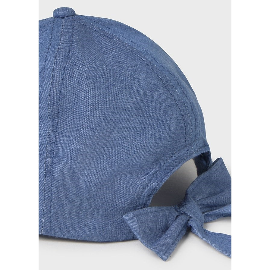 Mayoral Yazlık Kız Bebek Şapka Lacivert