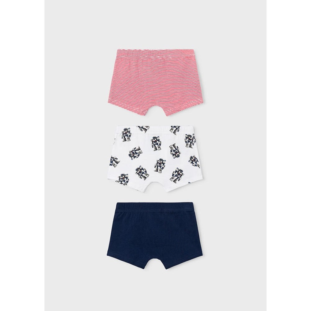 Mayoral Erkek Boxer Külot 3'lü Set Kırmızı