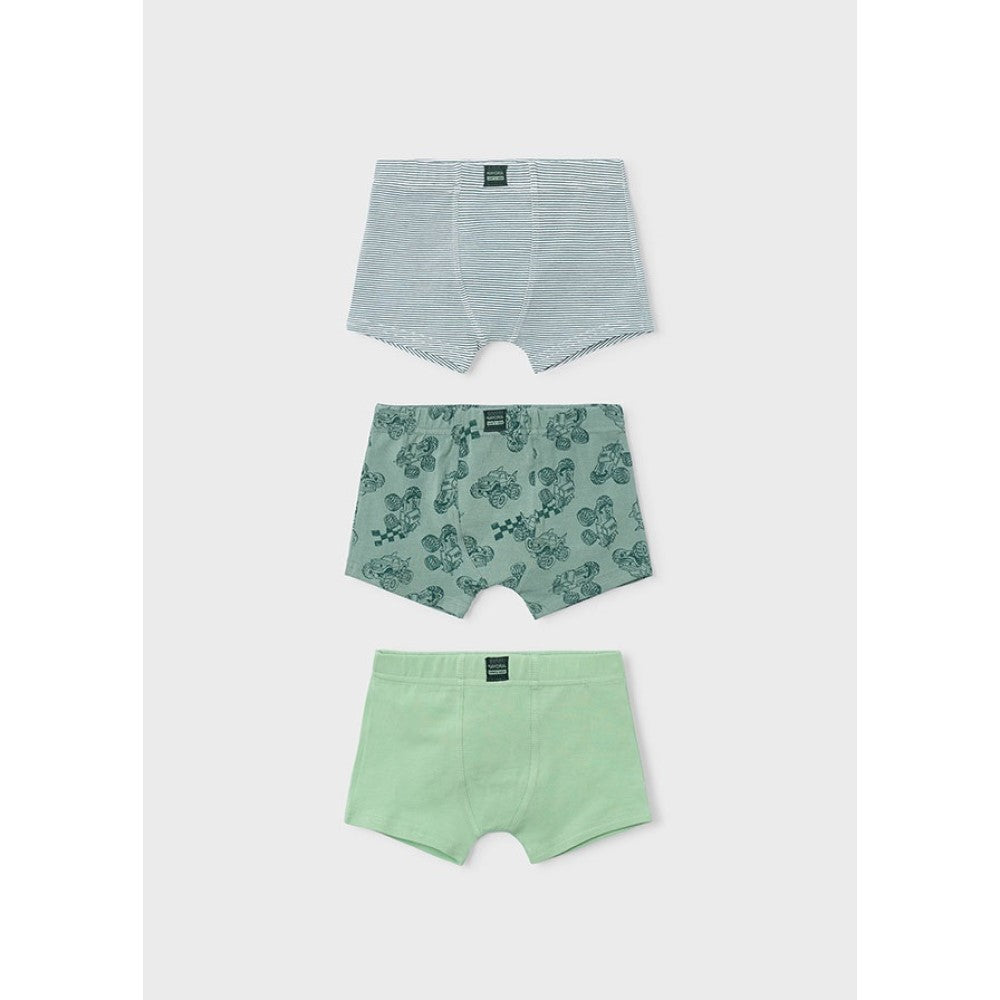 Mayoral Erkek Boxer Külot 3'lü Set Yeşil