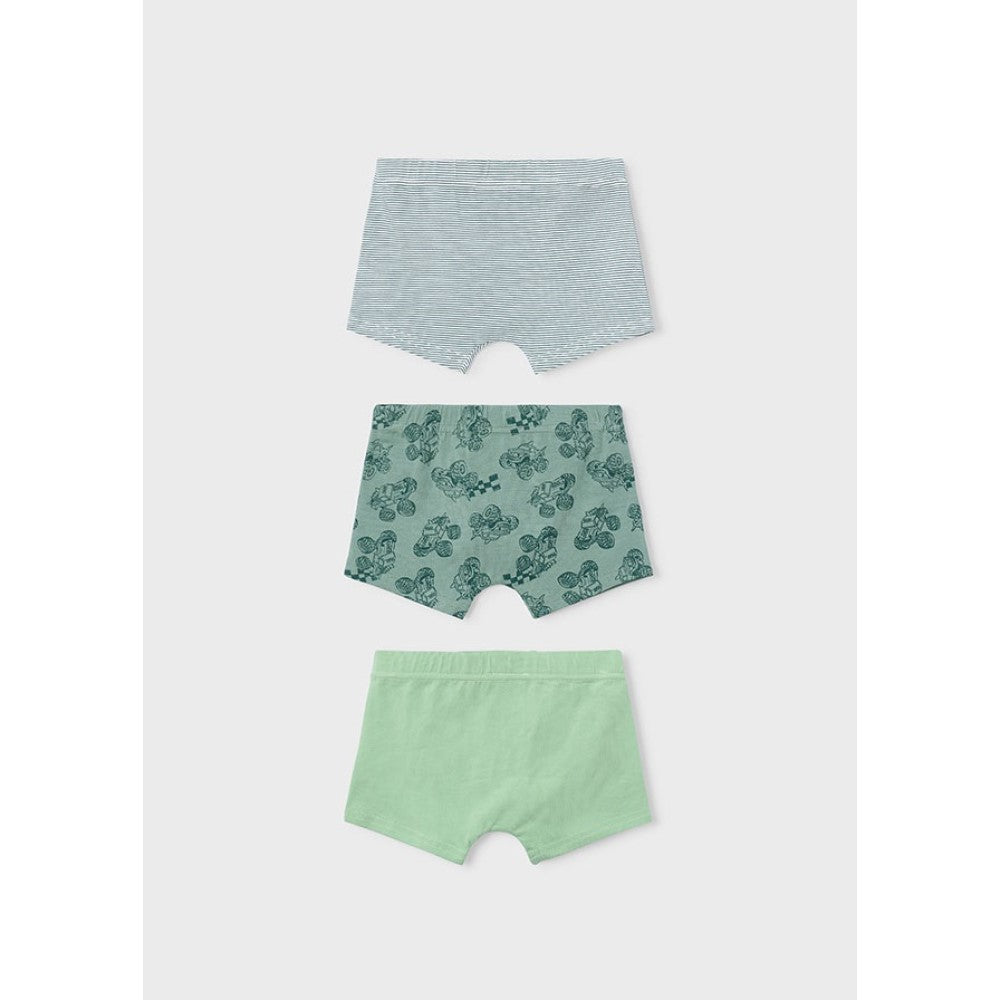 Mayoral Erkek Boxer Külot 3'lü Set Yeşil
