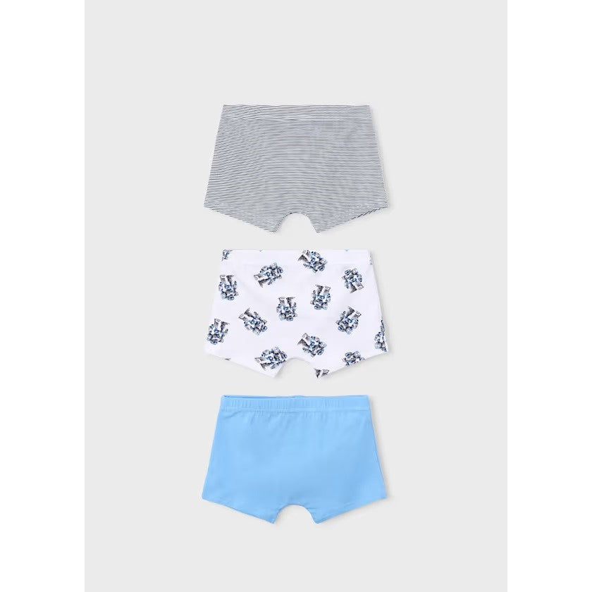 Mayoral Erkek Boxer Külot 3'lü Set Mavi