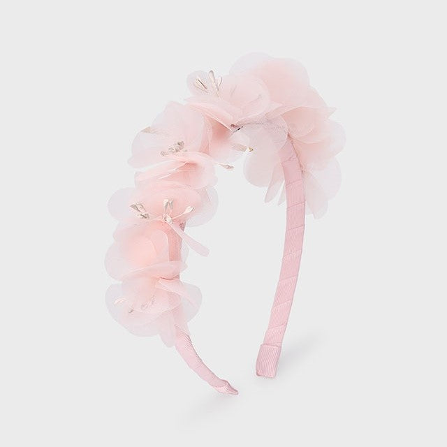 Mayoral Kız Çiçekli Saç Bandı Pembe