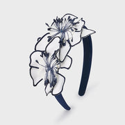 Mayoral Kız Çiçekli Saç Bandı Lacivert