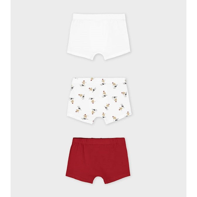 Mayoral Erkek Boxer Külot Üçlü Set Kırmızı