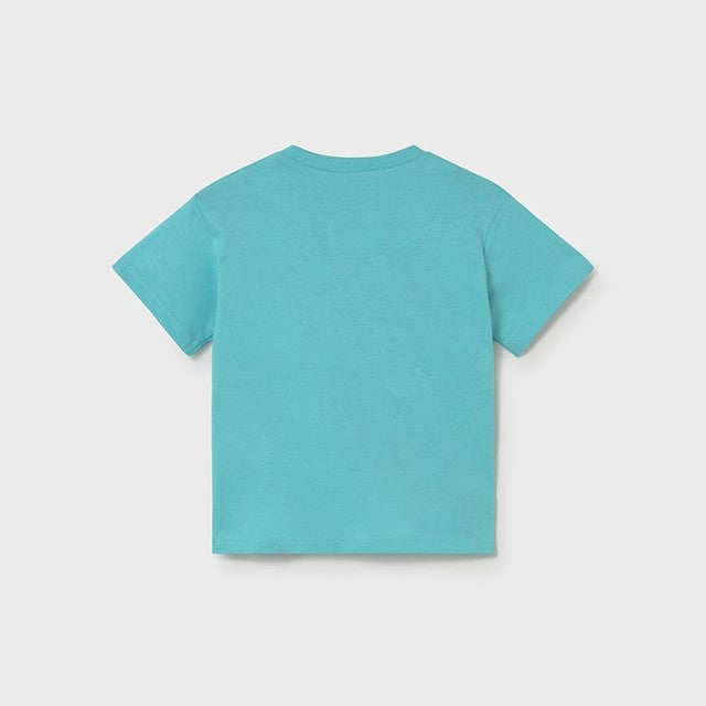 Mayoral Yazlık Erkek Bebek Kısa Kol T-shirt Mavi