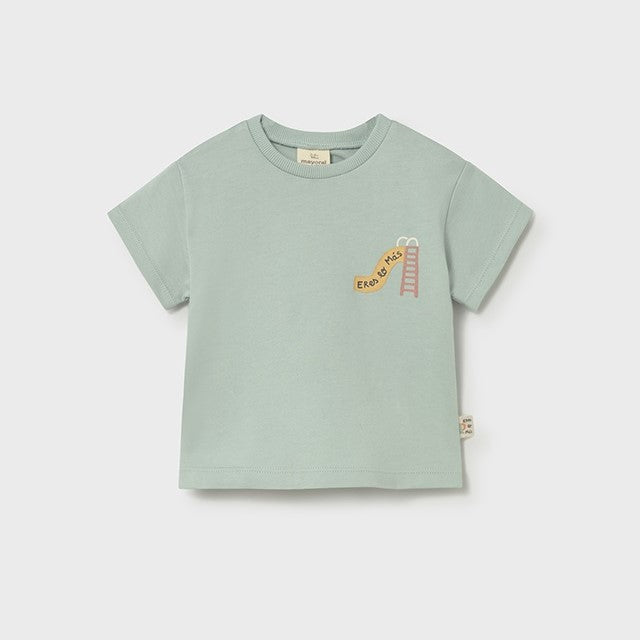 Mayoral Yazlık Bebek Kısa Kol T-shirt Yeşil