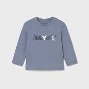 Mayoral Kışlık Erkek Bebek Uzun Kol T-shirt Mavi