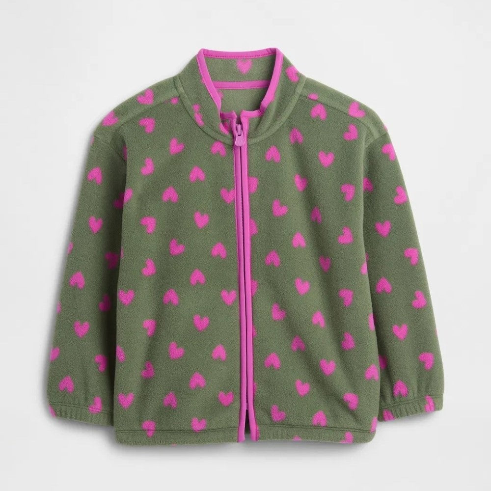 GAP Kışlık Kız Polar Ceket Yeşil