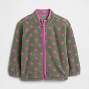 GAP Kışlık Kız Polar Ceket Yeşil