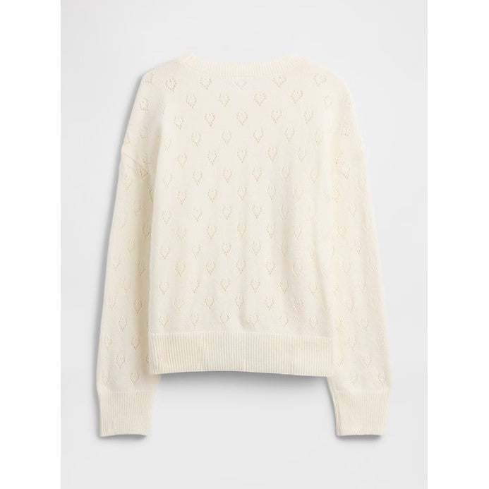 GAP Kışlık Kız Bebek Kazak Ekru