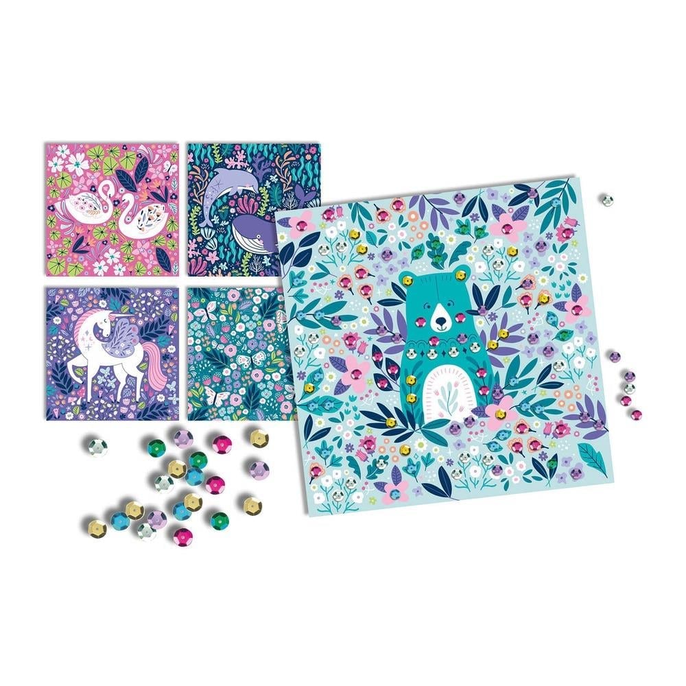Auzou My Beautiful Sequins Pictures STD - Eğitici Oyuncak - Görsel 2
