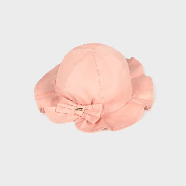 Mayoral Yazlık Kız Bebek Gabardin Şapka Pembe