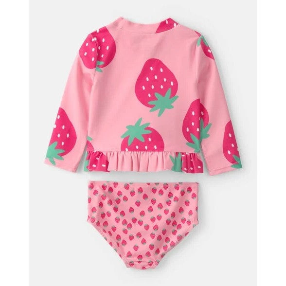 Carter's Kız Bebek Güneş Koruyucu Mayo Set Pembe