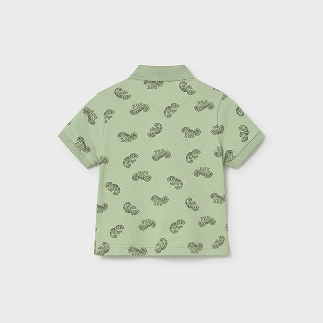 Mayoral Yazlık Erkek Bebek Polo Kısa Kol T-shirt Yeşil
