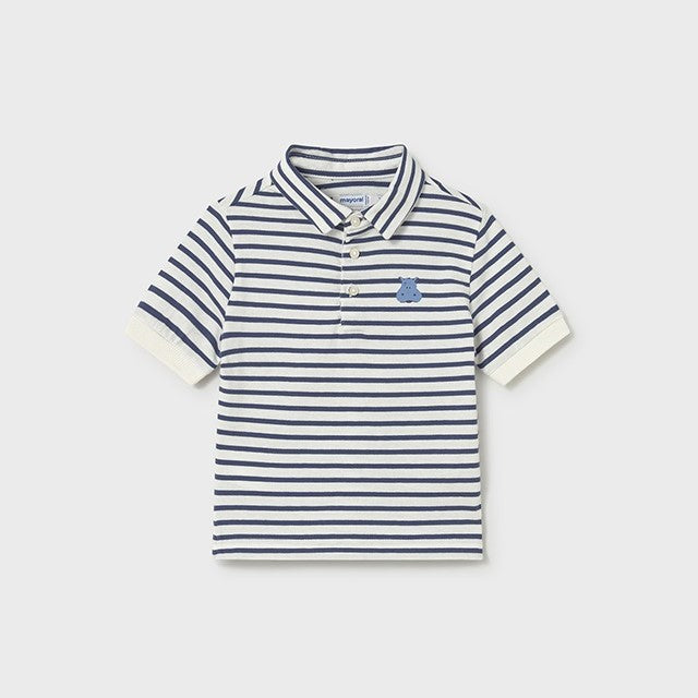 Mayoral Yazlık Erkek Bebek Polo Kısa Kol T-shirt Lacivert