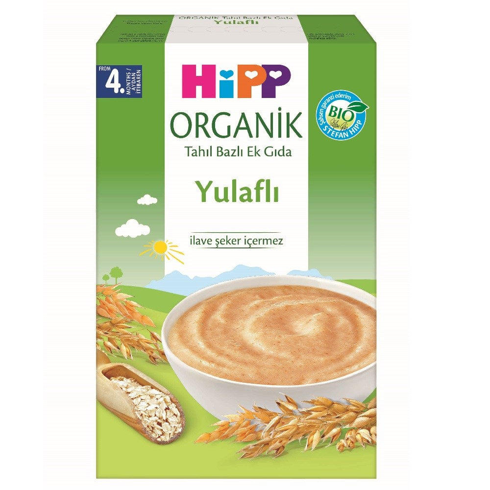 Hipp Organik Yulaflı Tahıl Bazlı Ek Gıda 200 gr STD